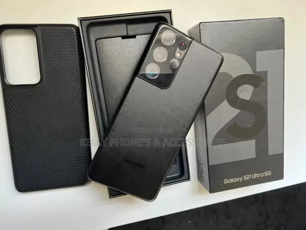 New Samsung Galaxy S21 Ultra 5G 512 GB Black · Photo 1