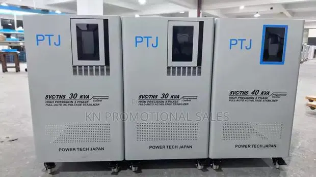 Three Phase 30kva Servo Motor AVR · Photo 1