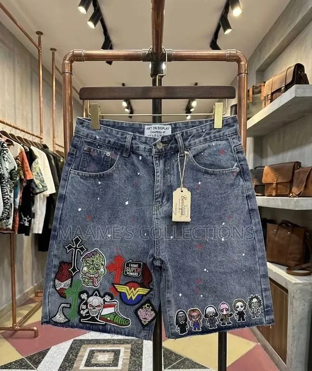 Men’S Denim Shorts Available in All Sizes · Photo 1