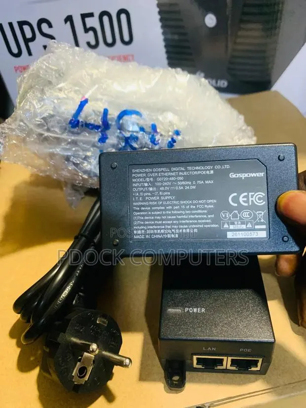 Gospower Poe Gigabit Injector 48v · Photo 1