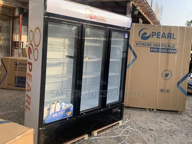 Top Notch Pearl 3 Doors Display Glass PVC-150 Standard Fridge · Photo 1