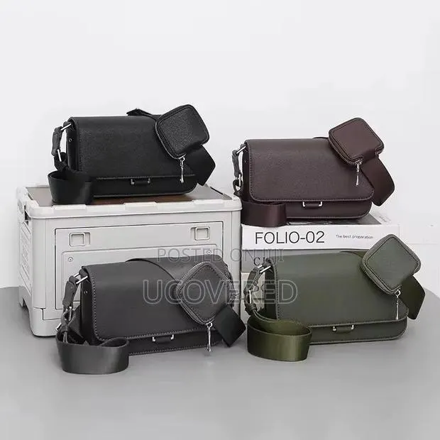 Folio-02 Textured Crossbody Bags · Photo 1