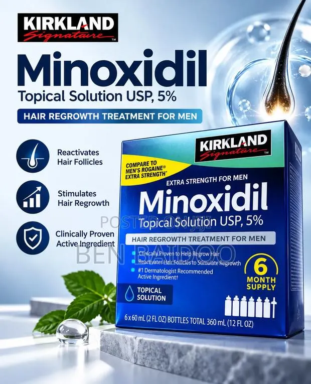 Kirkland Minoxidil Pack (Visible Hair Growth Results) · Photo 1