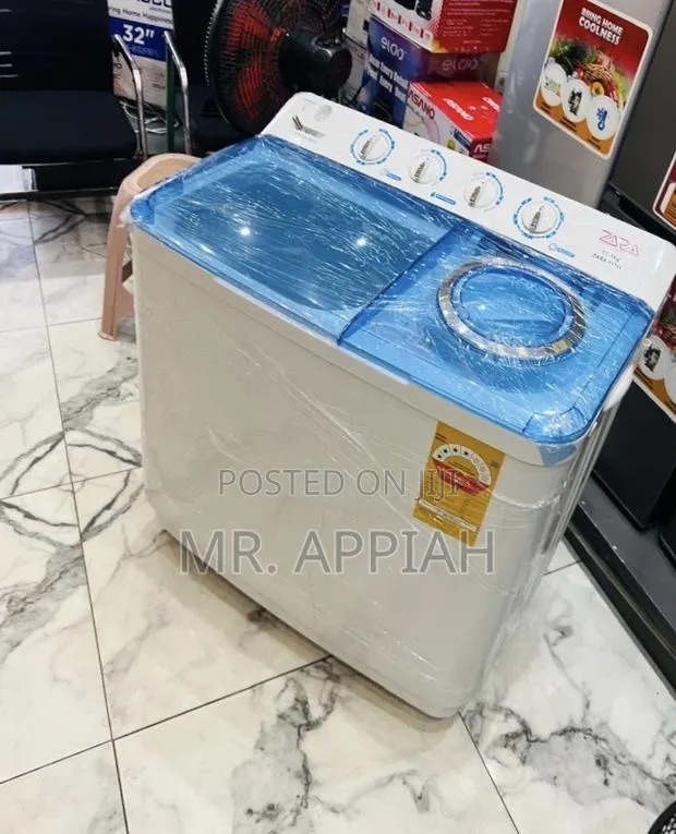 Authentic Zara 11kg Transparent Lid Electric Washing Machine(White) · Photo 1