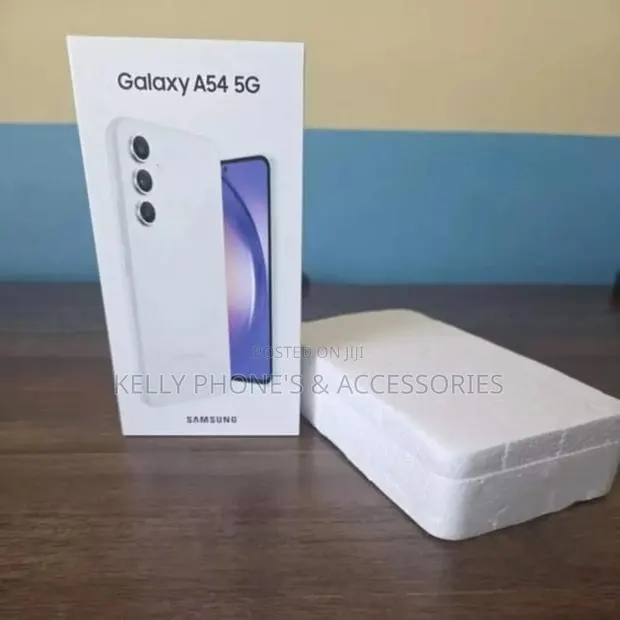 New Samsung Galaxy A54 5G 256 GB White · Photo 1