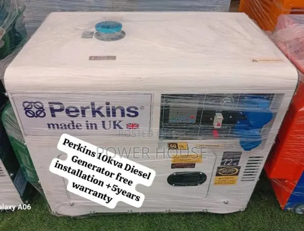 Neural Power Perkins Diesel Generator 10kva Silent · Photo 1