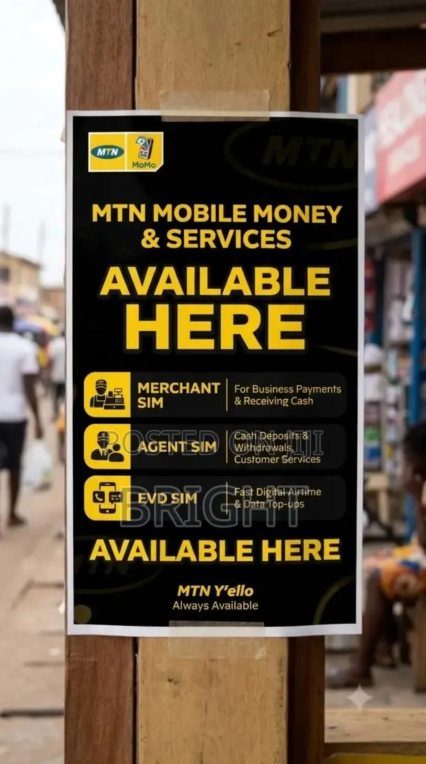 Fully Verified MTN Momo Agent Merchant Sim Setup · Photo 1