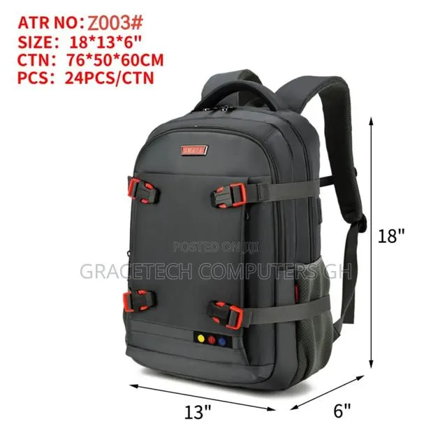 Omaya School/Laptop Bags With Usb/Type-C Port · Photo 1