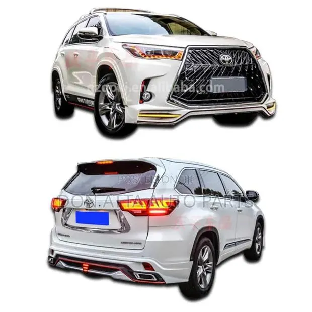 Toyota Highlander 2014–2018 Lexus Face Upgrade Available WLW Autopart · Photo 1