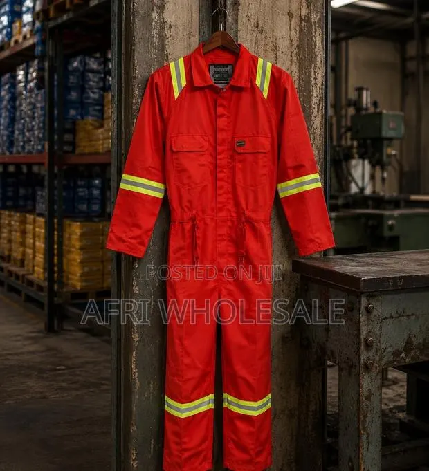 Reflective Safety Coverall | Industrial Workwear & Ppe Overall · Photo 1