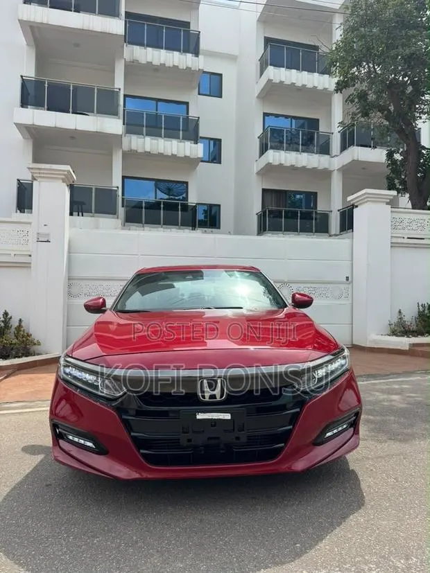 Honda Accord Sport 2.0T 2018 Red · Photo 1