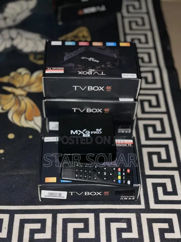 Turn Your TV Into a Smart TV! 128gb MXQ Pro 5g Android TV Box · Photo 1