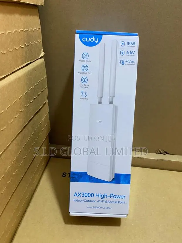 Cudy Ax3000 High -Power Outdoor Wi-Fi 6 Access Point · Photo 1