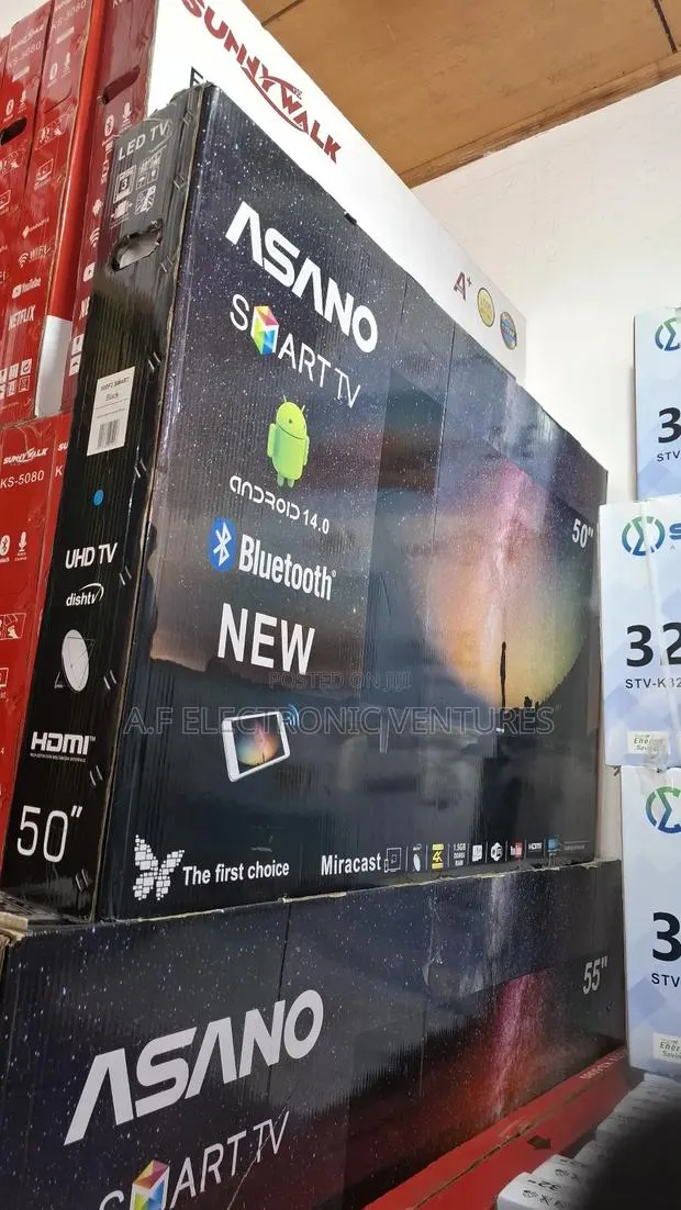 Asano 50-Inch Smart Android Tv · Photo 1