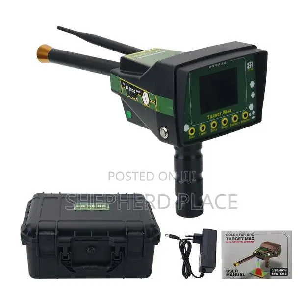 Maxgeek Gold Star Br90 3d Target Max 0-1000m Long Range Gold Detector · Photo 1