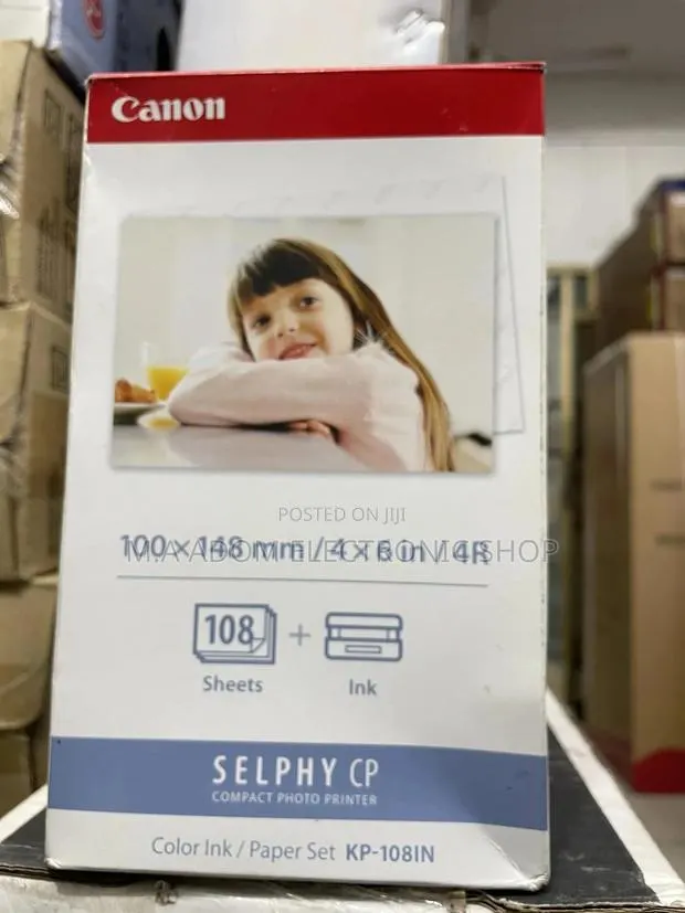 Colour Ink/ Paper Set for Canon Cp 1000 Printer · Photo 1