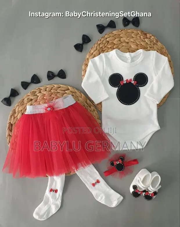 Mickey Mouse Baby Girl Tutu Skirt Gift Set · Photo 1