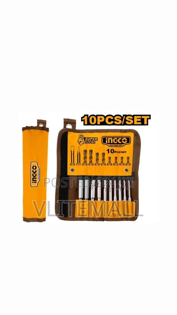 12 PCS Flat Wood Drill Bits Set 8-32mm – P6c12 | Akdl1206 · Photo 1