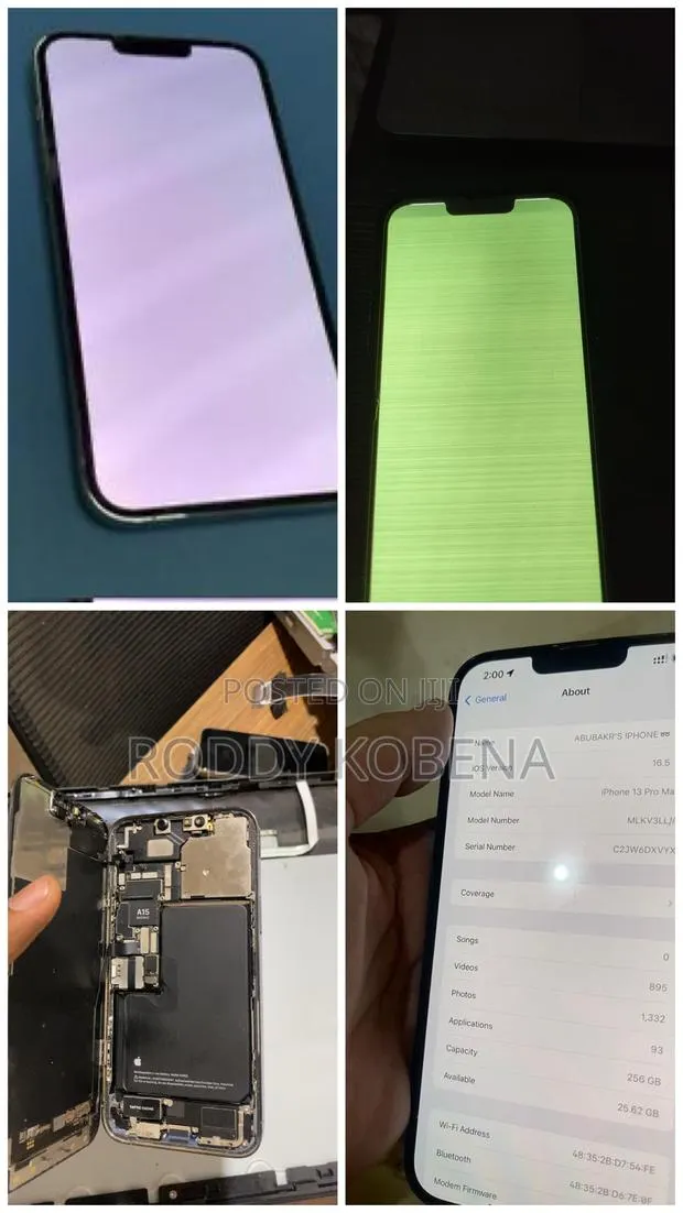 13 Pro Max White Screen Repair · Photo 1
