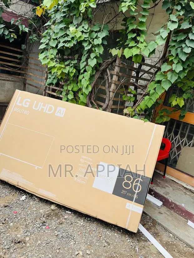Unique Lg 86 Inch Uhd Smart Screen Tv(2024 Model) Black · Photo 1