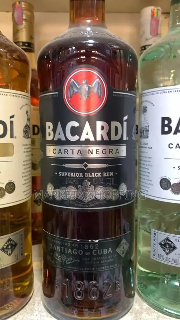 Bacardi Carta Negra 1l · Photo 1