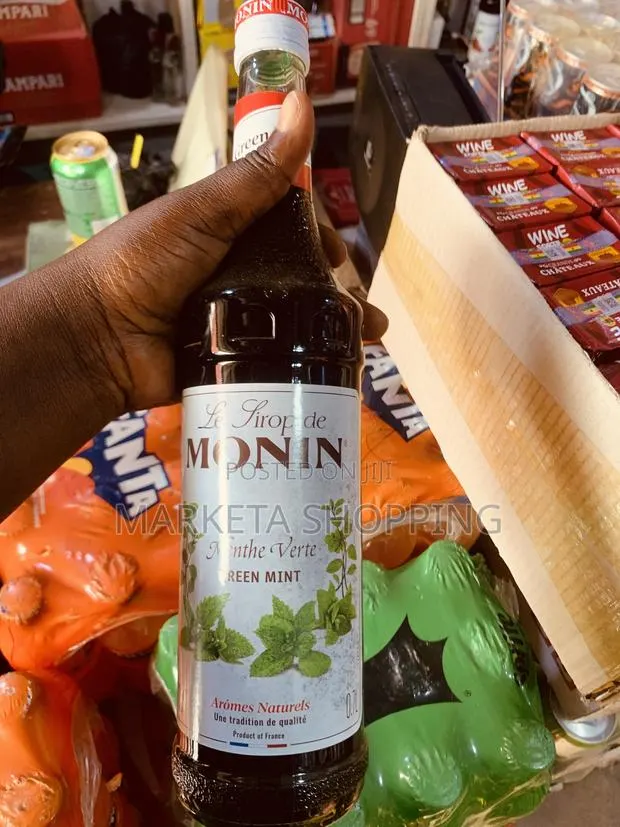 Monin Green Mint Syrup 750ml · Photo 1
