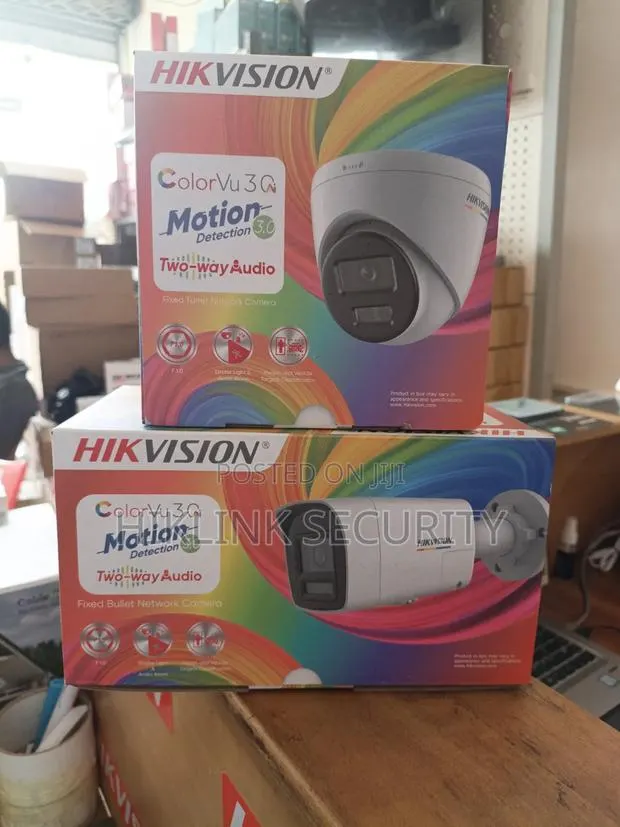 Hikvision IP Color Vu 2mp Camera Indoor and Outdoor Door 2 Way Audio · Photo 1