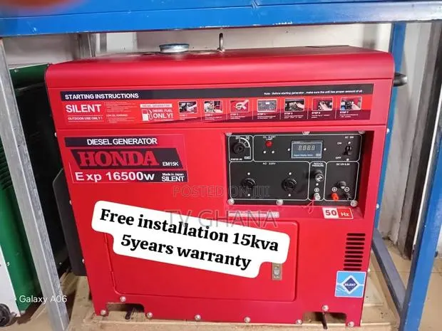 Honda 15KVA Diesel Genset – Powerful Standby Generator 15kva · Photo 1