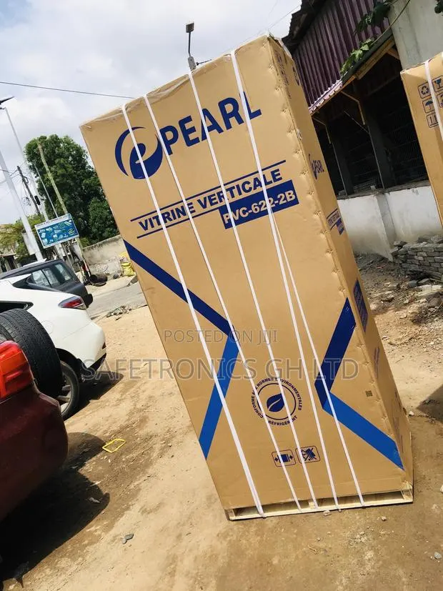 Display Pearl Glass Electric Doubledoor PVC-662-2B Fridge · Photo 1