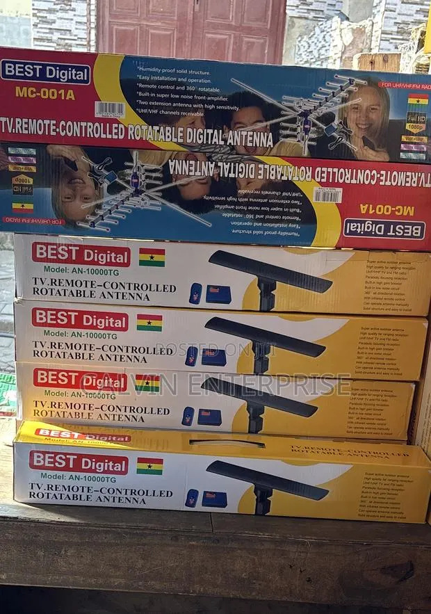TV Remote-Controlled Rotatable Antenna · Photo 1