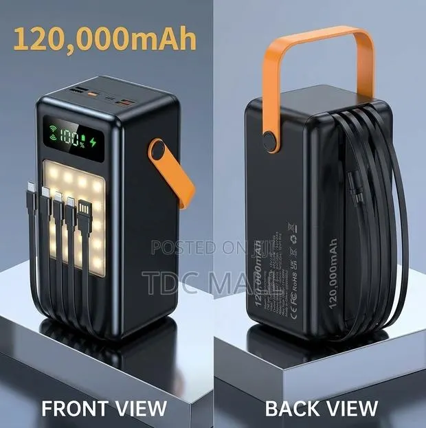 120,000w Original Power Bank - The Power Pack · Photo 1