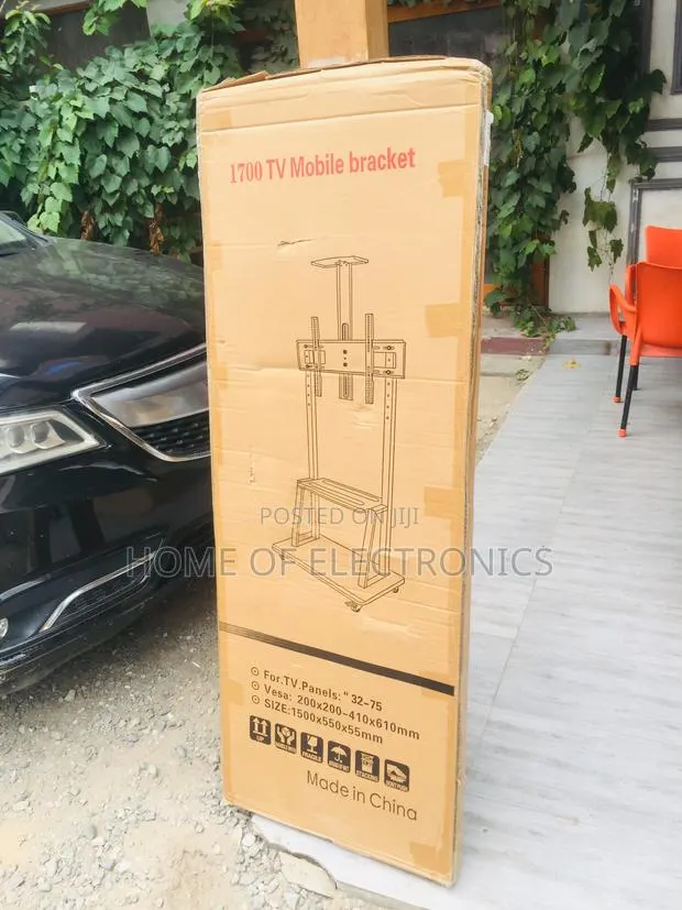 Very Easy to Fix Mobile Movable Trolley Stand(32-75) · Photo 1