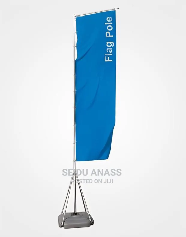 Telescopic Flag Stand / Custom Flag Print · Photo 1