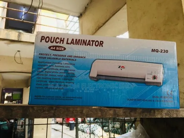 A4 Laminator for ID CARDS Certificate · Photo 1