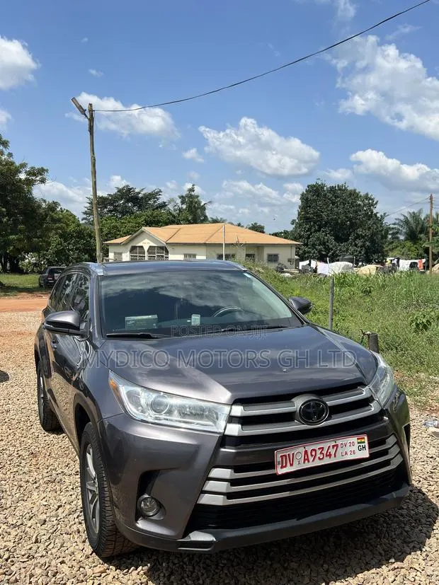 Toyota Highlander XLE 2019 Gray · Photo 1