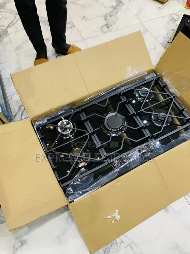Limited Stock Kenwood Gas Cooker Built in 90Cm 5burner Black · Photo 1