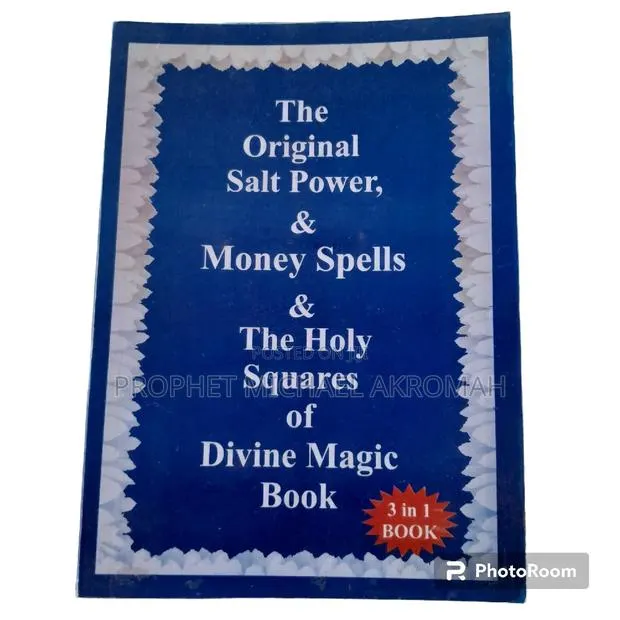 Salt Power Money Spells and the Holy Squares Book · Photo 1