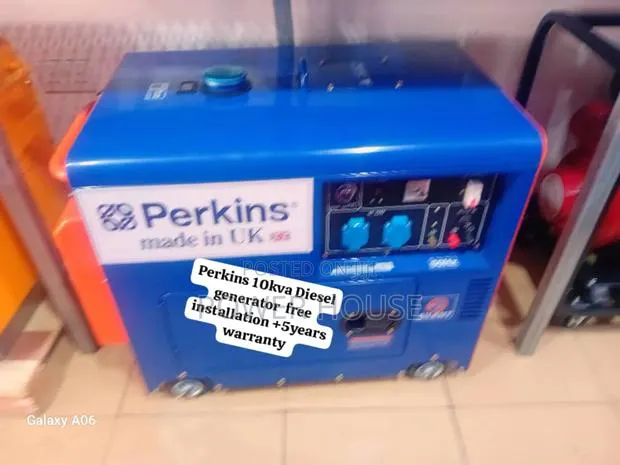 Power Wizard Perkins Diesel Generator 10kva Silent · Photo 1
