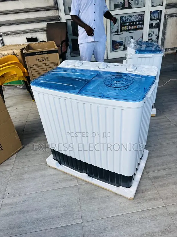 High Quality Wash and Spin 8kg Topload Twintub Nasco · Photo 1