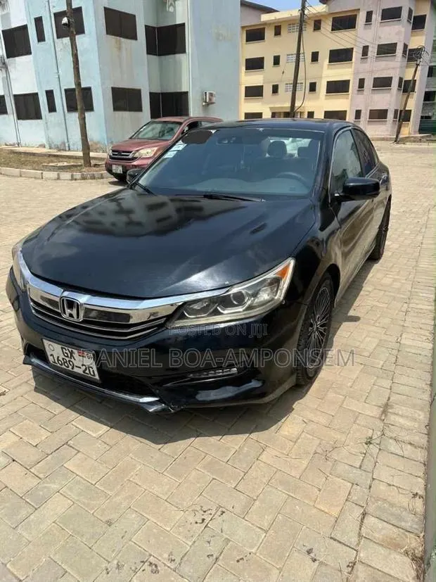 Honda Accord EX 4dr Sedan (2.4L 4cyl CVT) 2014 Black · Photo 1