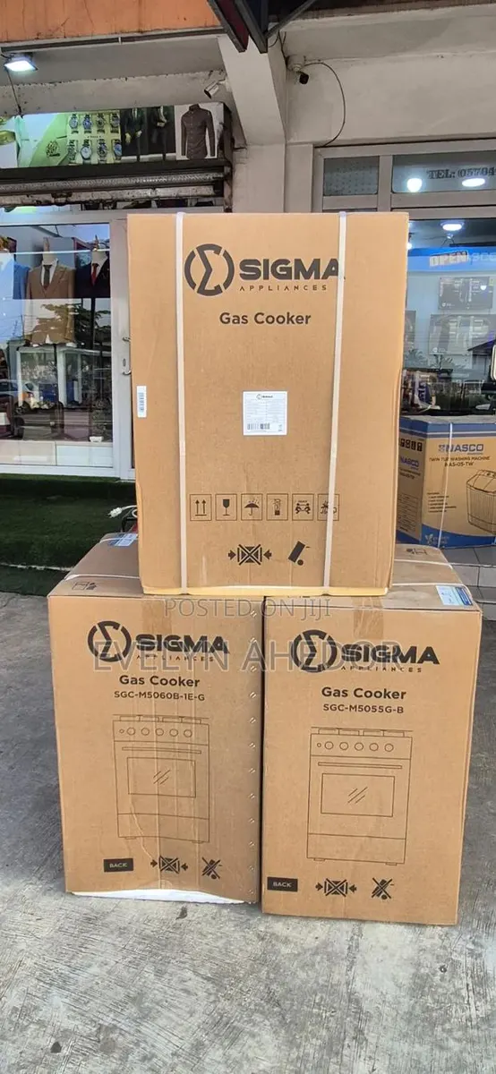 Quality Sigma Stove With 1 Electric and 3 Gas Cooker With Oven · Photo 1
