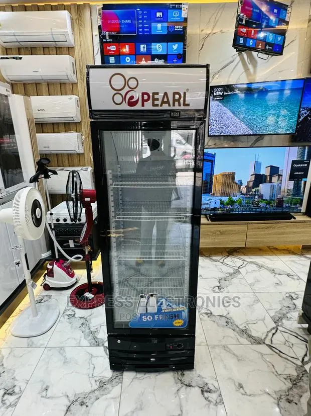 No.1 Choice Single Door Pearl Display Fridge PVC-46 · Photo 1