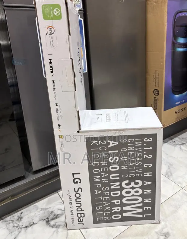Fresh in Box Lg Spd7y 3.1.2 Channel Sound Bar System(380watt) · Photo 1