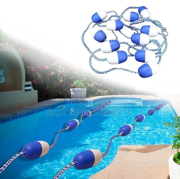 Swimming Pool Divider Deep End Lane Rope · Photo 1