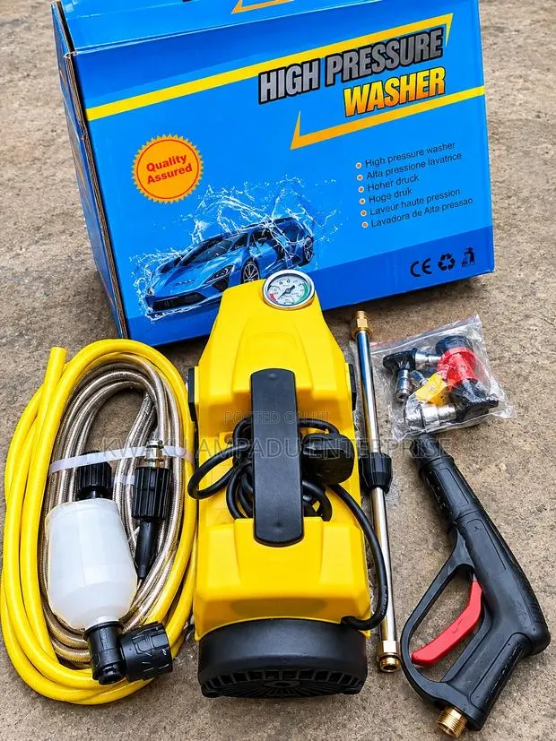Portable Electric High-Pressure Washer | Car Wash Home Cleaning · Photo 1
