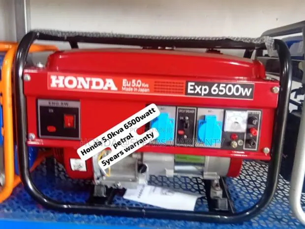 Awesome Power Honda 5.0kva 6500watt Petrol Generator 5.0kva · Photo 1