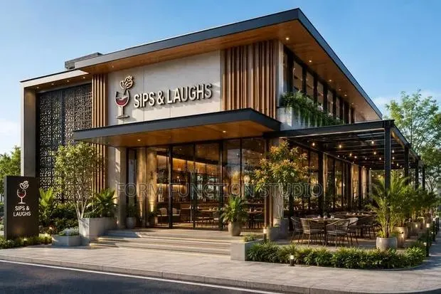 Restaurant Building Plan 17 · Photo 1