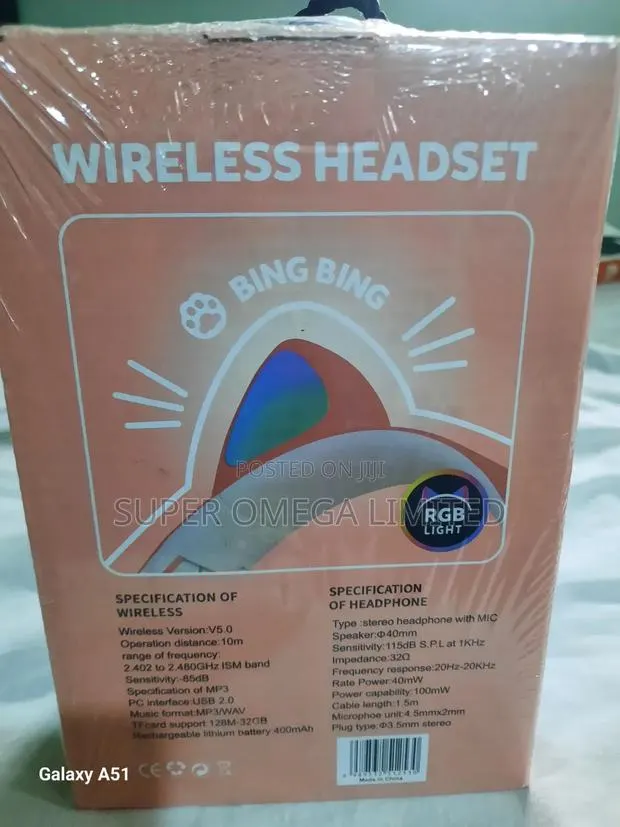 Neat Cats B39m Bluetooth Headset- Clear Sound Guaranteed · Photo 1