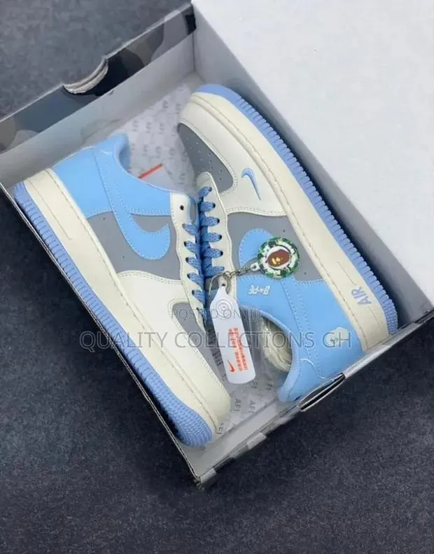 Airforce 1 Low X Bape Grey Blue · Photo 1