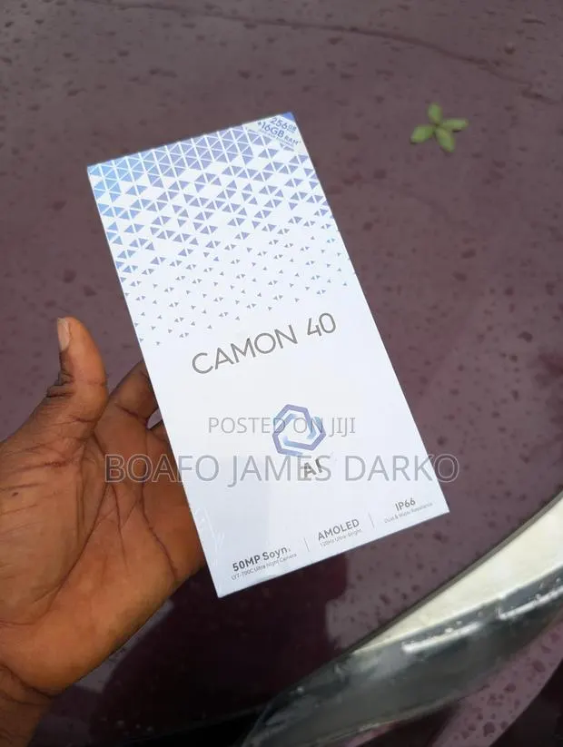 New Tecno Camon 40 256 GB Black · Photo 1